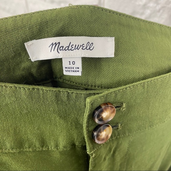 Madewell Drapey Pleated Wide-Leg Pants - Picture 6 of 7